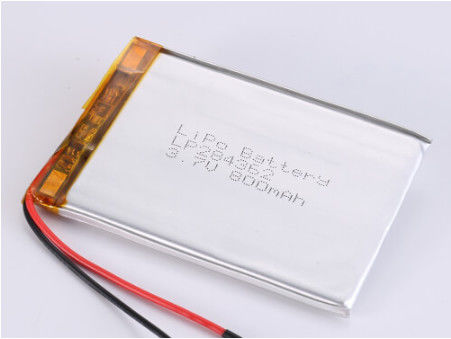 LP284362 3,7V 800MAH Batterie Li-Ion Les fabricants de batterie LiPo de haute capacité avec protection contre les courts-circuits et la sécurité