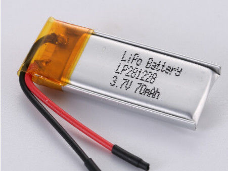 3.7V 70MAH Les fabricants de batteries Li-ion La solution d'alimentation parfaite pour les appareils rechargeables