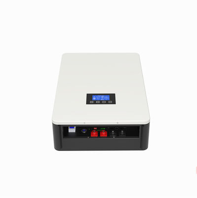 Batterie au Li-ion 48V murale pour appareils ménagers de stockage d'énergie photovoltaïque au lithium fer phosphate