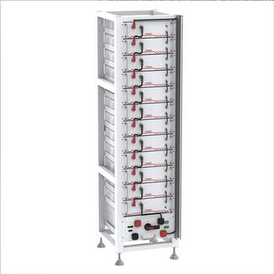 Producteurs de batteries au lithium-ion Station de base de communication de système de batteries au lithium-fer phosphate à haute tension montées sur un rack