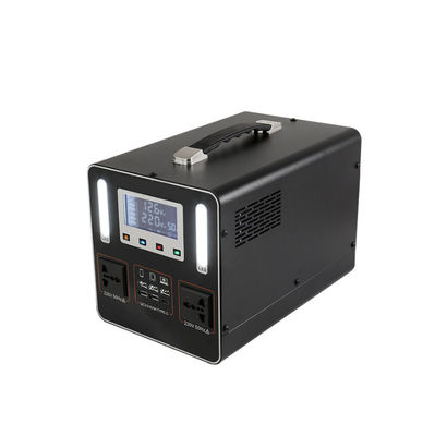 Fabricants de batteries au lithium-ion Banque d'alimentation solaire extérieure 220V avec prise électrique portable pour la maison