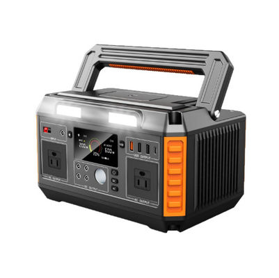 Station de stockage d'énergie solaire portable avec batterie lithium-ion sans entretien et conception légère