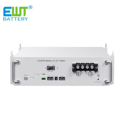 Producteurs de batteries au lithium-ion 51.2v 100ah Batterie solaire lithium fer phosphate système d'alimentation d'urgence de grande capacité