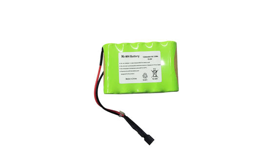Batterie rechargeable nickel-hydrure métallique 15,6 V 1200 mAh - Composition chimique : nickel - Parfait pour l'expédition aérienne et une alimentation longue durée