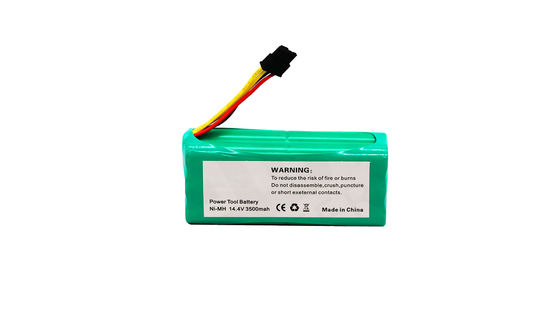 14.4V 3500mAh NiMH batterie longue durée de vie de 1 an et large plage de température