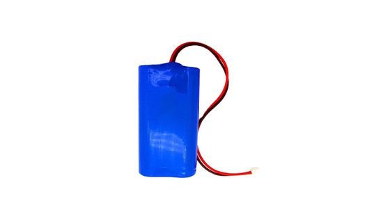 Bloc-batterie lithium fer phosphate 18650 7,4 V 2200 mAh Température de décharge -20-60 °C Bloc-batterie au lithium 3,7 V avec coque en fer