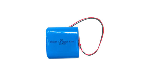 ER26500M 7.2V 6500MAH Batterie au Chlorure de Thionyle de Lithium Haute Fiabilité et Faible Entretien avec Lithium Primaire